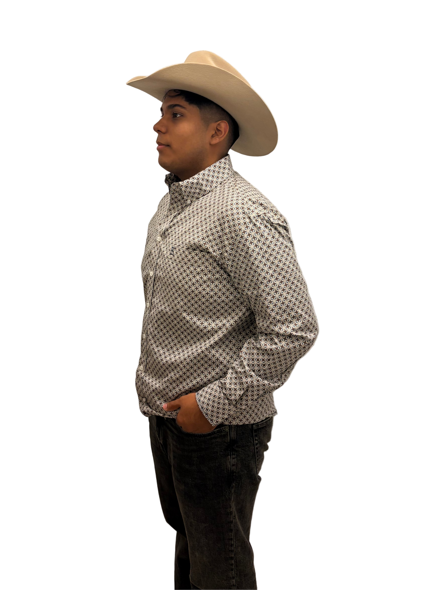 Panhandle Slim Longsleeve 1 Pocket Button Shirt