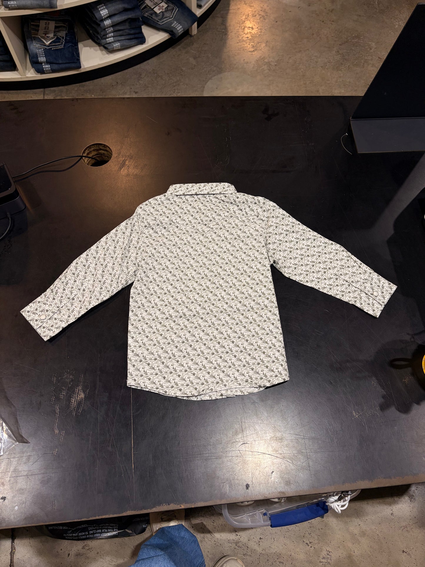 Wrangler® Baby Boy Long Sleeve Shirt