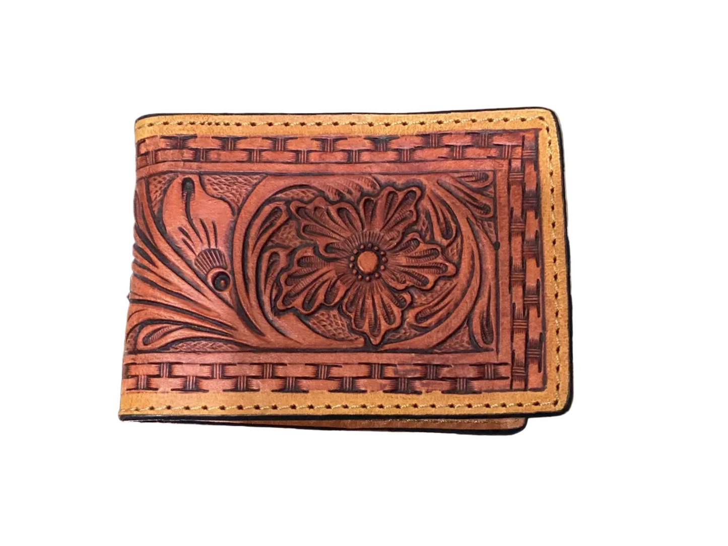 Money Clip Wallet Red