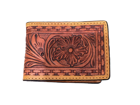 Money Clip Wallet Red
