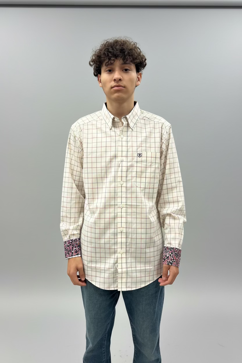 Ariat Men's Wrinkle Free West long Sleeve Shirt