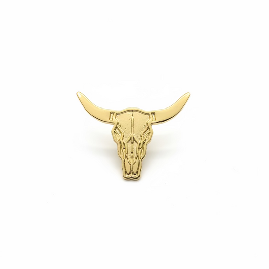 Gold Horn Pin