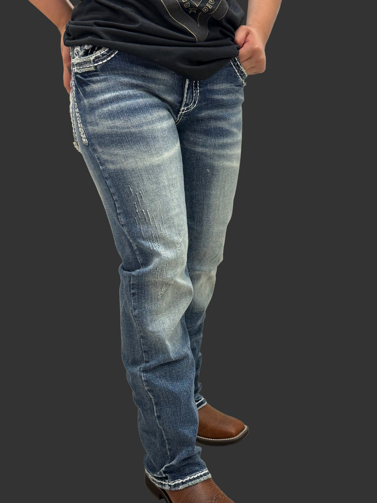 Youth Answer Me Denim Jeans - 2305