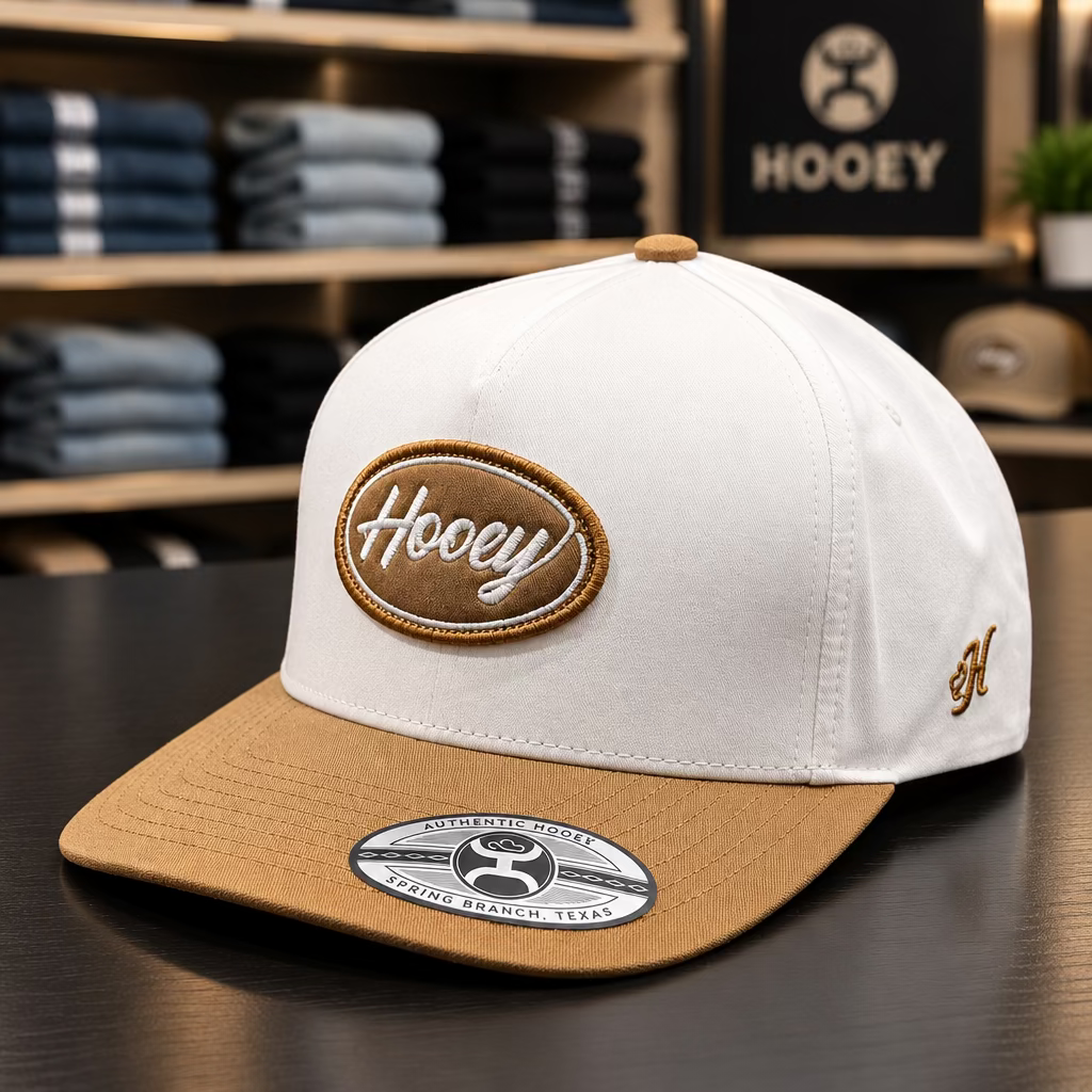 Hooey Ranger 5-Panel Oval Patch Hat