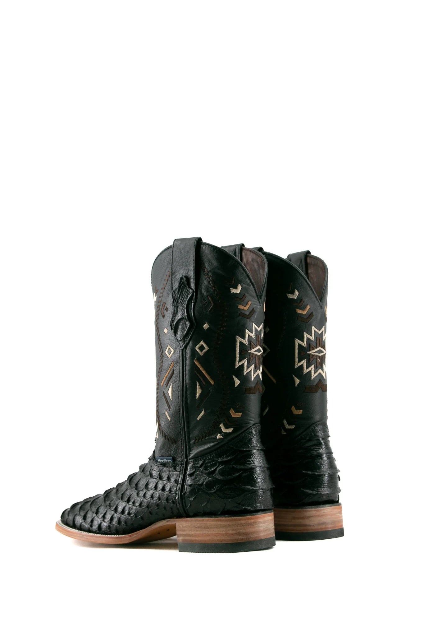 Rock'em Clone Python Square Toe Cowboy Boot