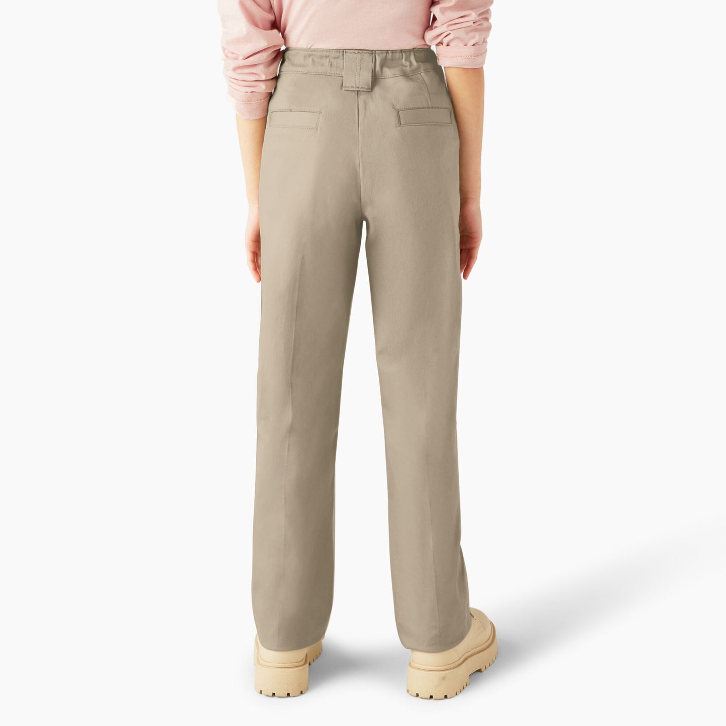Dickies Girls Stretch Twill Slim Fit Straight Leg