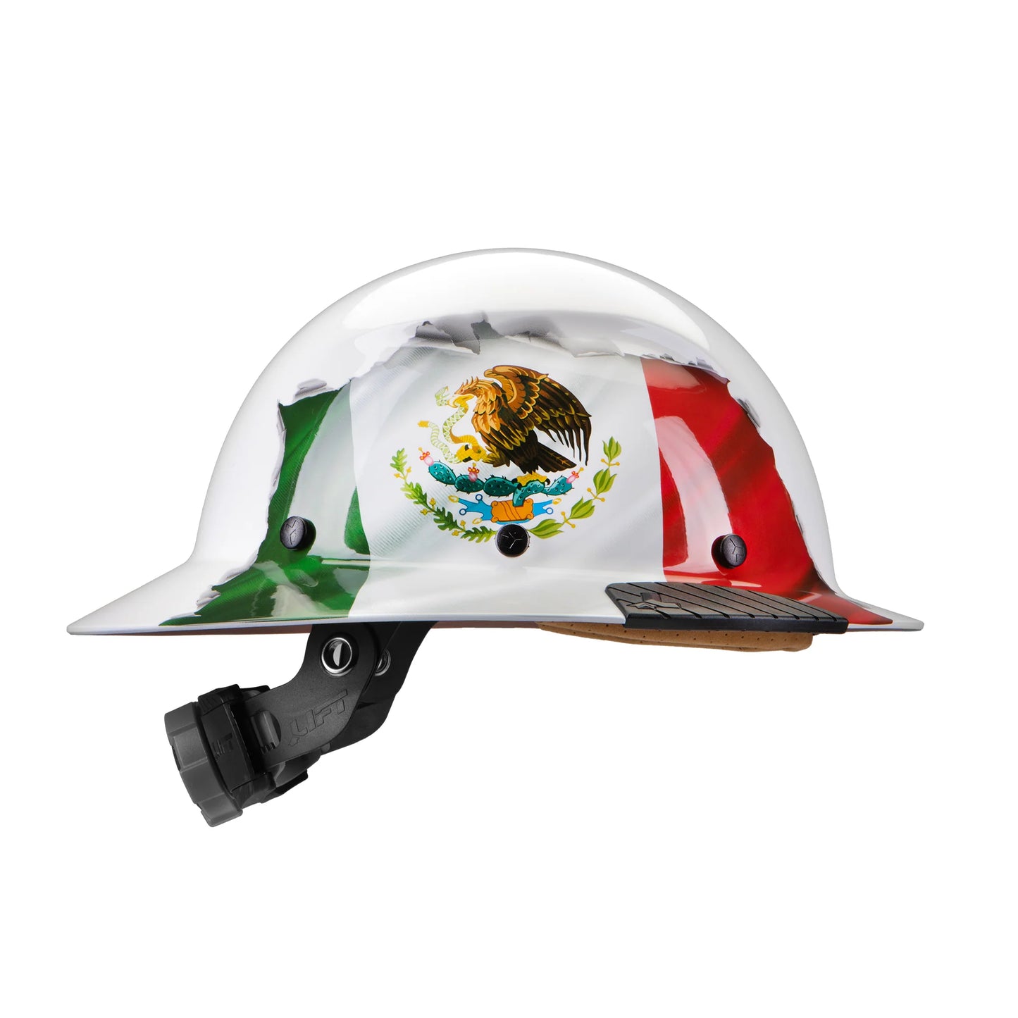 Lift DAX Mexican Flag Full Brim Hard Hat