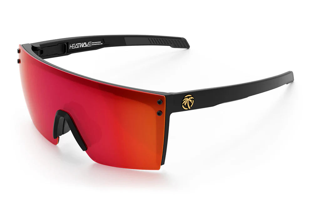 HeatWave XL Lazer Face Performance Sunglasses: Polarized Firestorm Z87 +