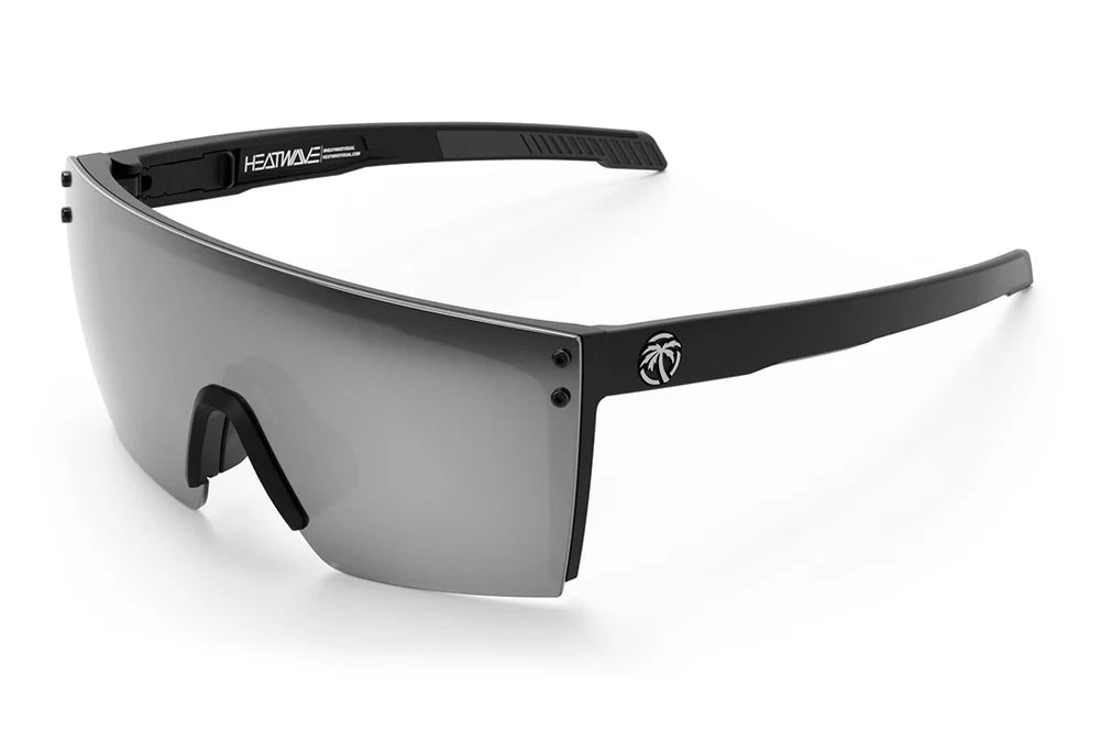 HeatWave Performance Lazer Face Sunglasses: Silver Z87+