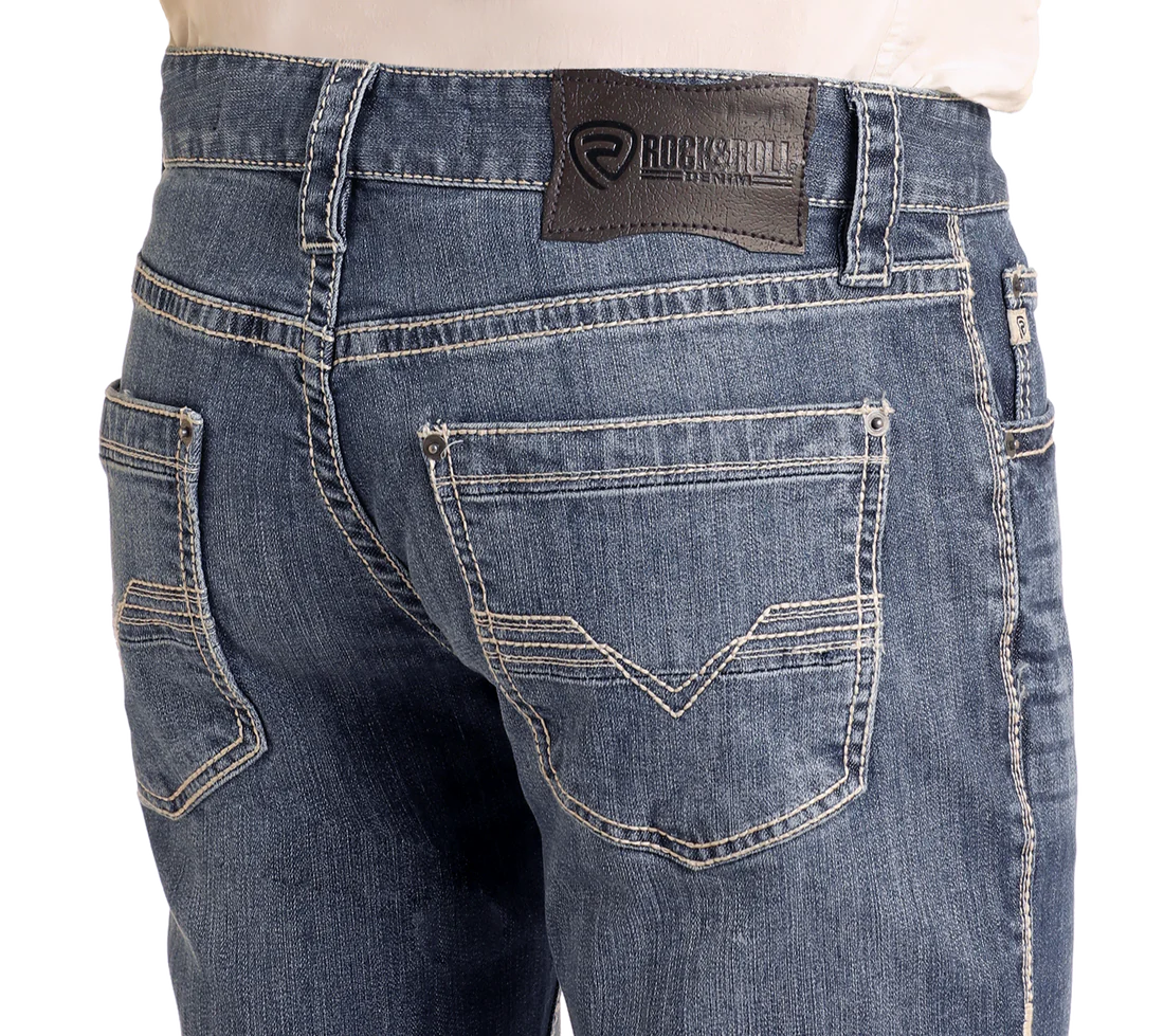 Regular Fit Straight Leg Jeans