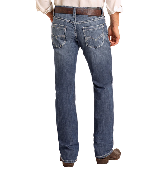 Regular Fit Straight Leg Jeans