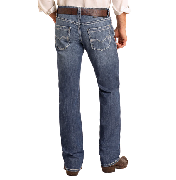 Regular Fit Straight Leg Jeans