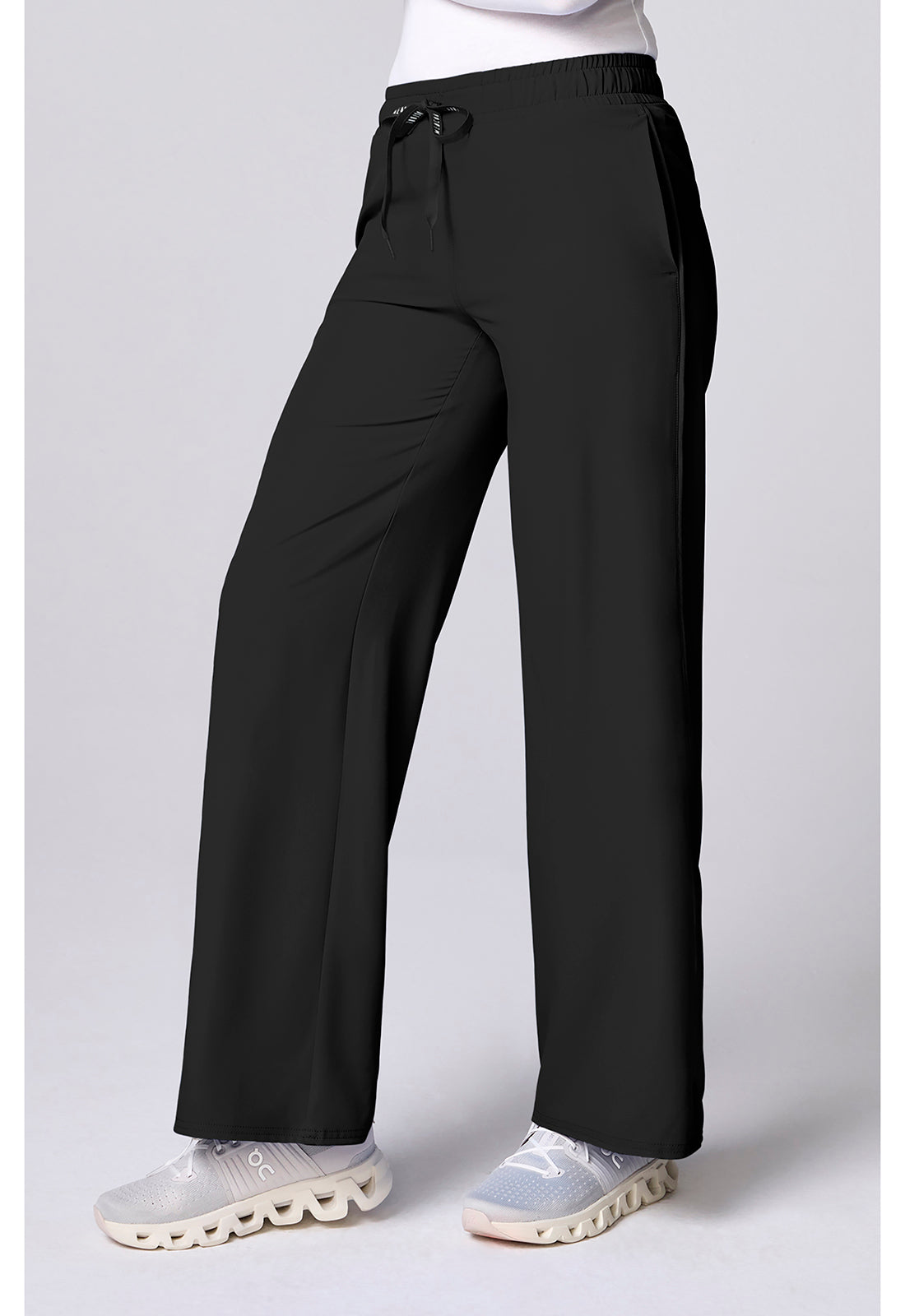 Med Couture Insight Wide Leg Pintuck Pant