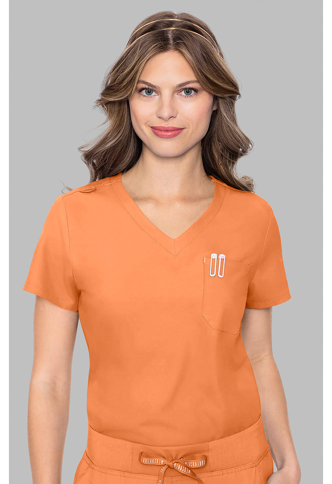 MedCouture Insight One Pocket Top