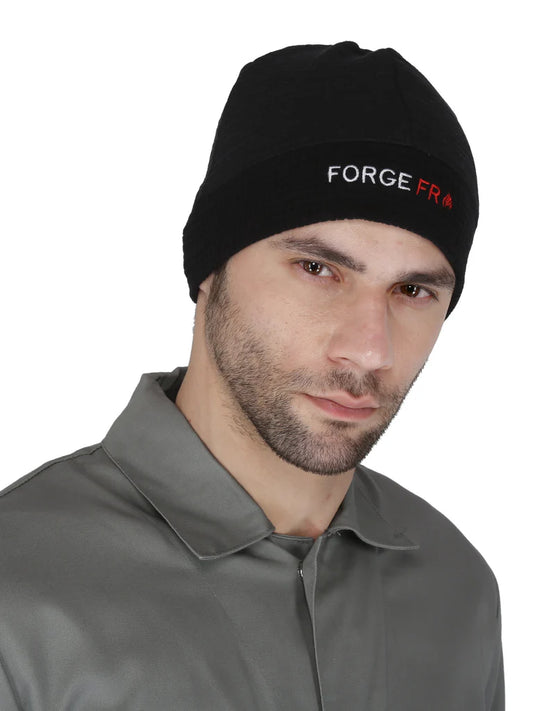 Forge Fr Men's Black Beanie