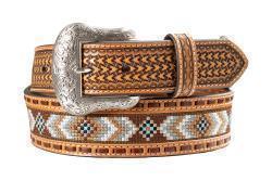 Nocona Tapered Diamond Embroidered Belt*
