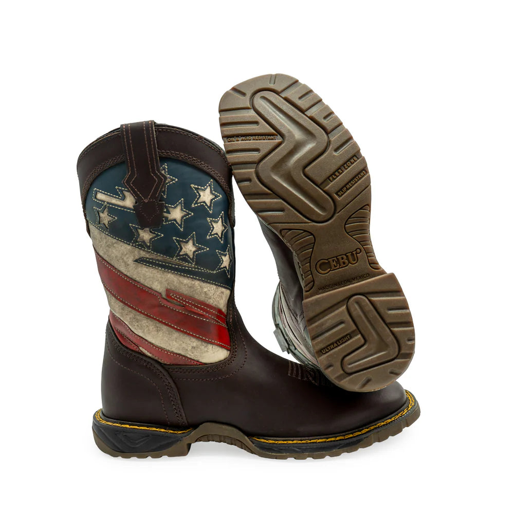 CEBU Men's Patriot USA Steel Toe (STL)