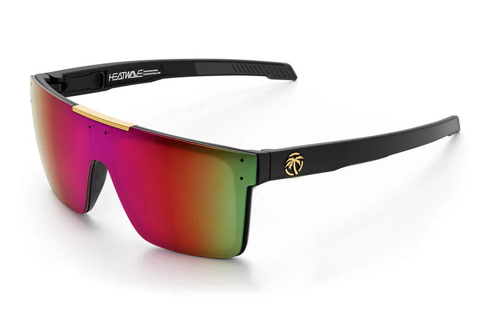 Heat Wave Quatro Performance Sunglasses: Polarized Spectrum Z87+