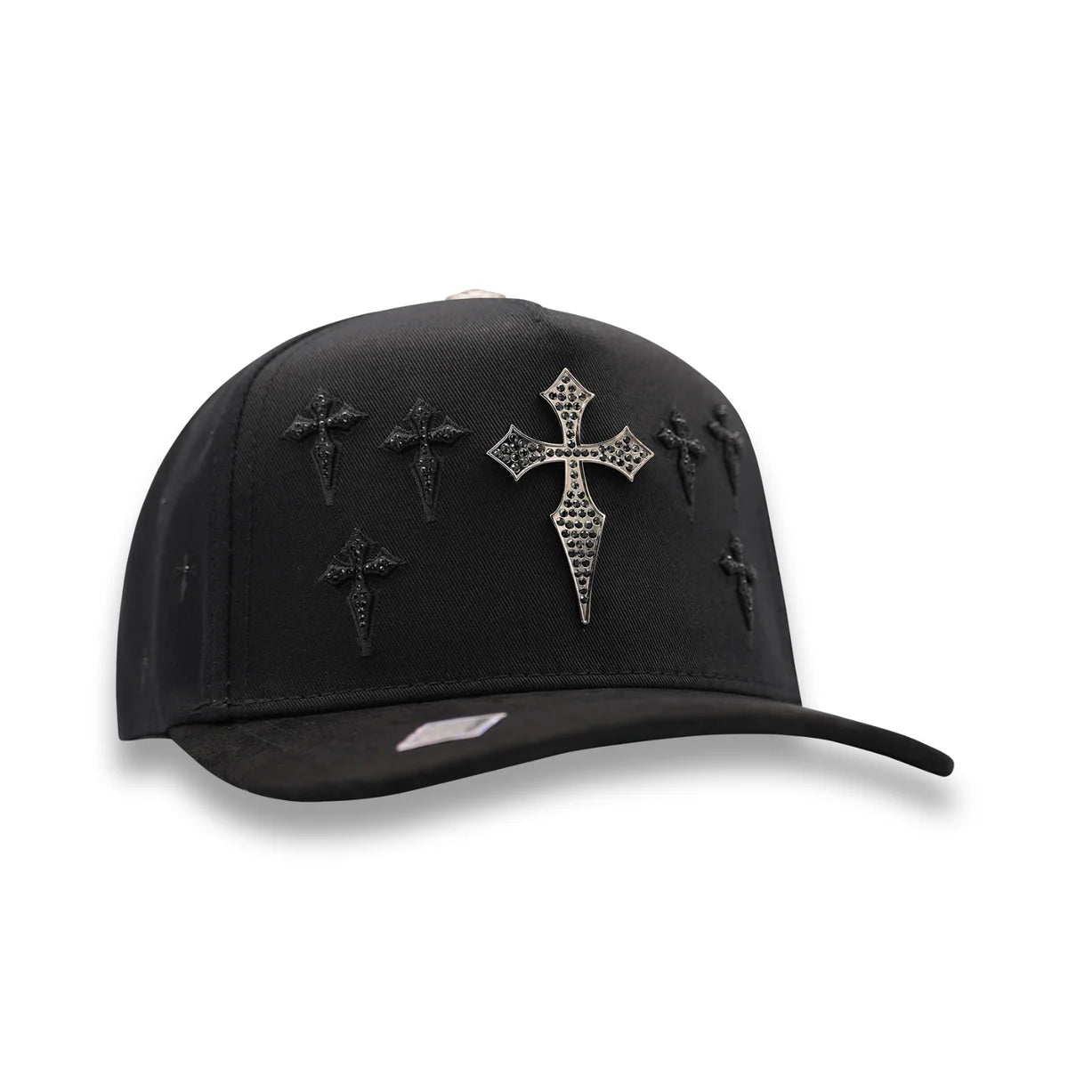 CRUZ BLACK/ Silver Bigg Boss Hats