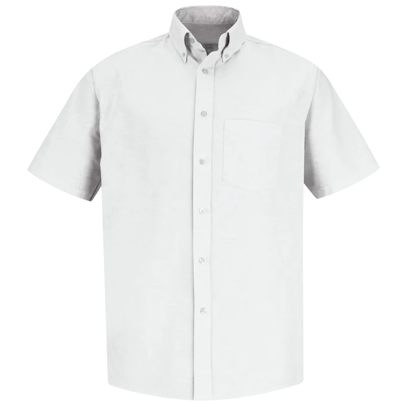 Men's Short Sleeve Oxford Dress Shirt