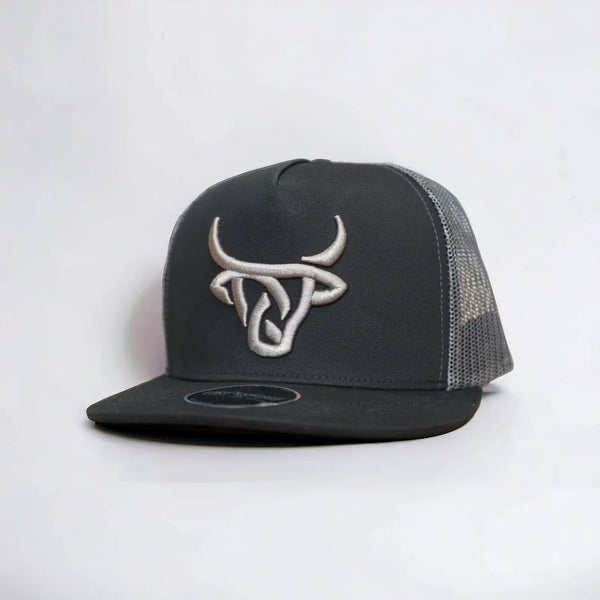Lost Calf Gun Metal Flat