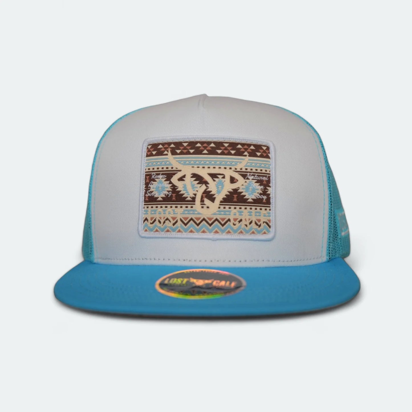 Lost Calf Ace Flat Bill Trucker Hat