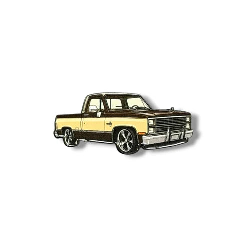 OBS Square Body Hat Pin