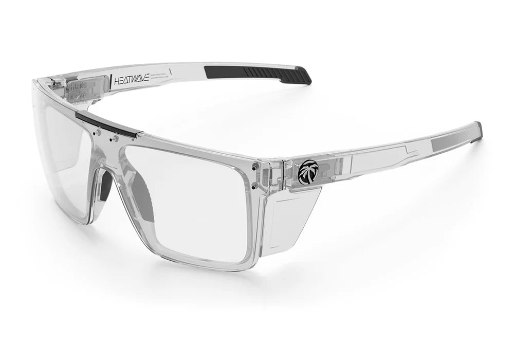 HeatWave Quatro Performance Sunglasses: Clear Anti Fog Lens Z87+
