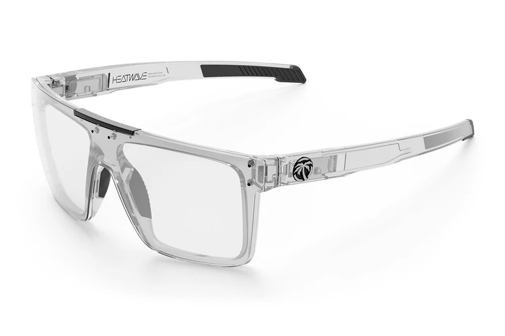 HeatWave Quatro Performance Sunglasses: Clear Anti Fog Lens Z87+