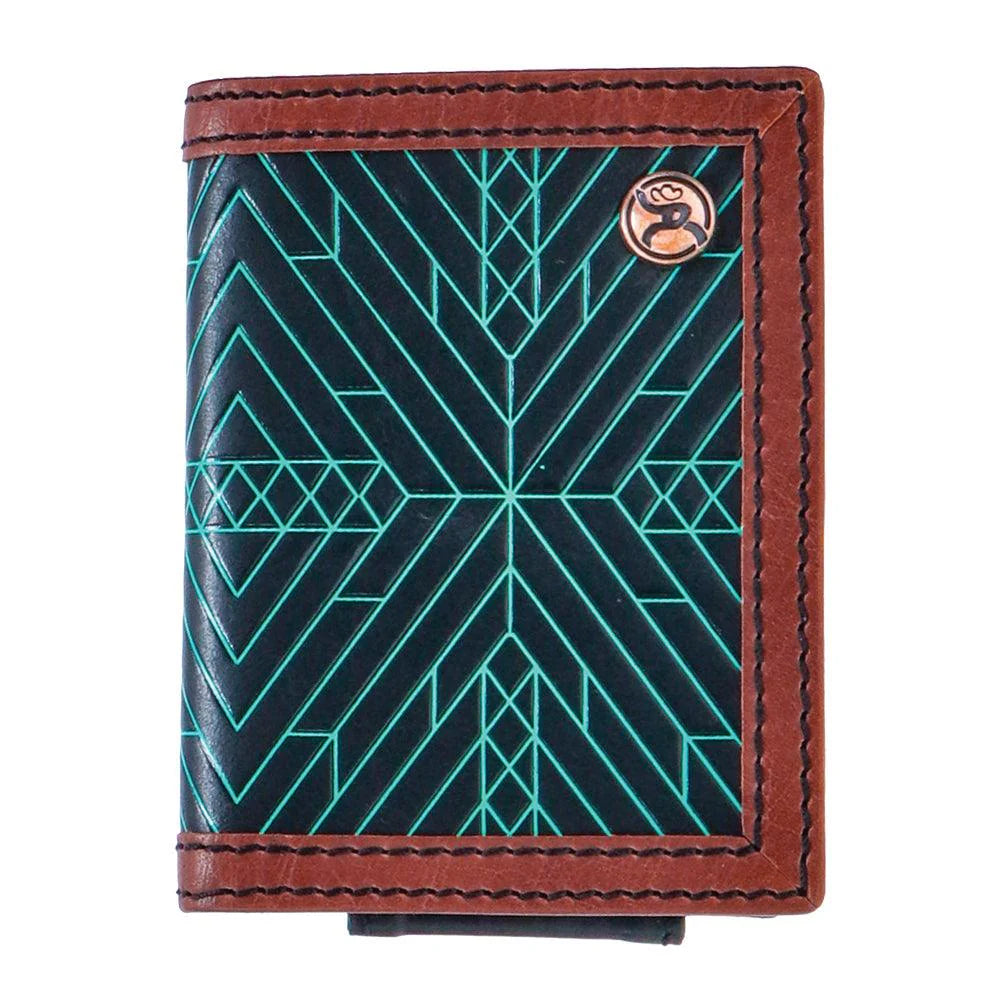** FINAL SALE**Hooey Wallet Roughy Neon Moon Bi-Fold Money Clip