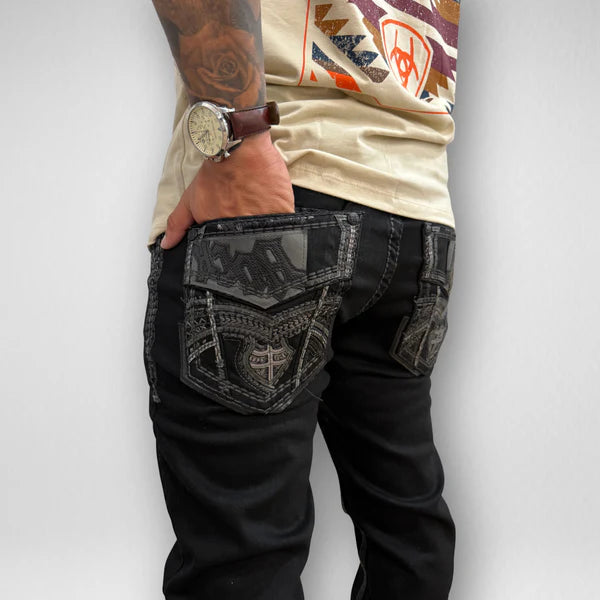 Men's Rock in L.A. Slim Straight Boot Denim