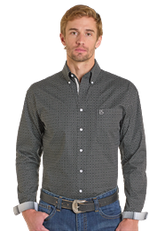**FINAL SALE**Rock&Roll Rough Stock LS Button Shirt