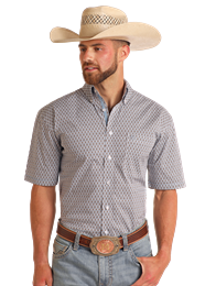 Panhandle SS Button - Blue