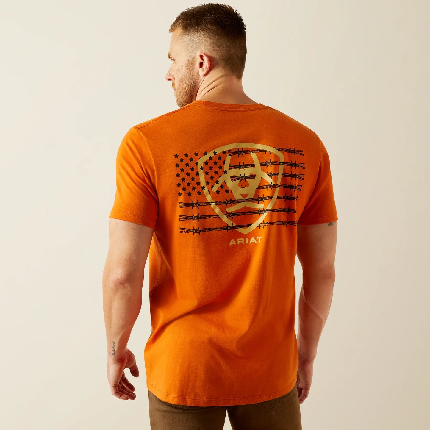 Ariat Barb Shield Rust T-Shirt