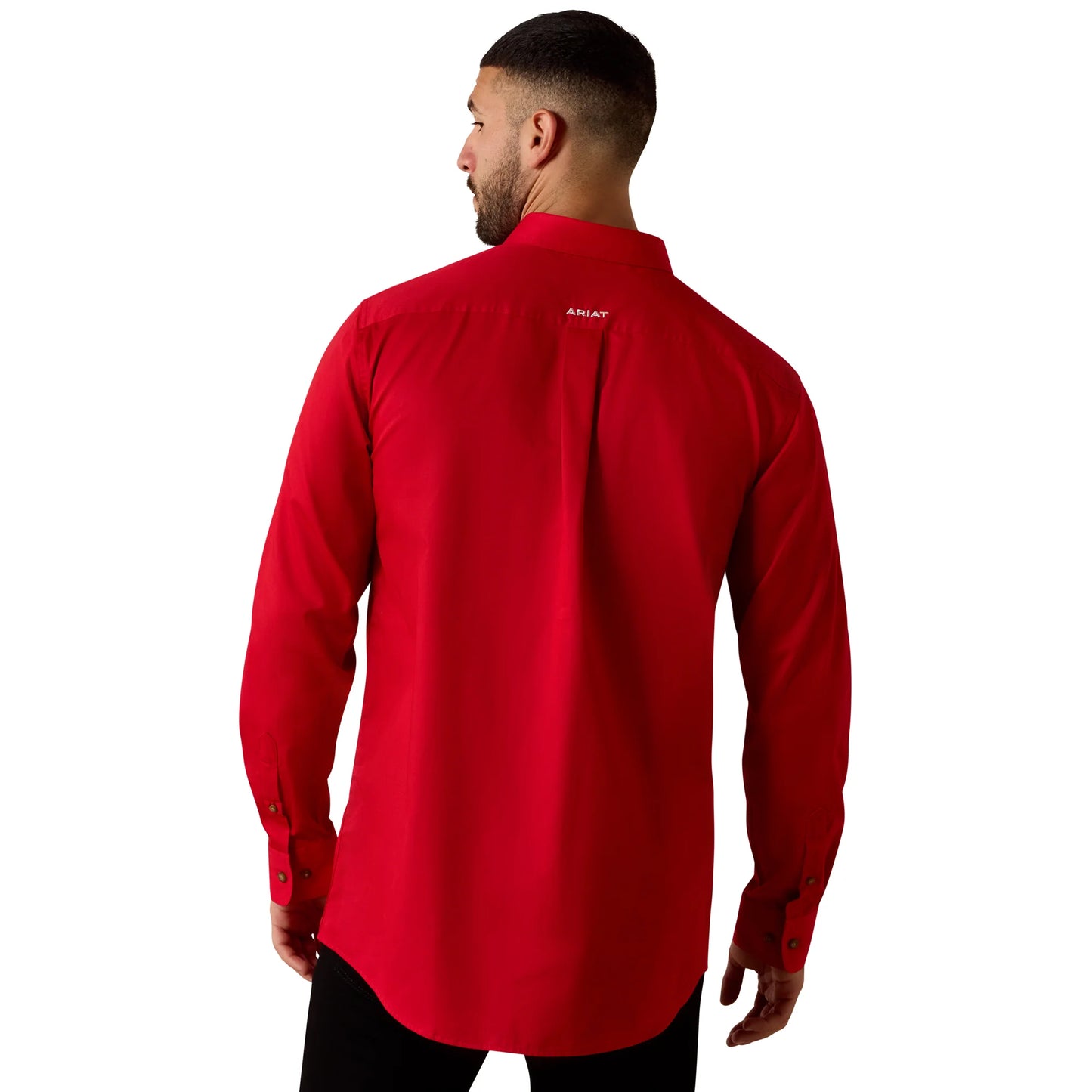 Ariat Men's Team Logo Twill Fitted Shirt