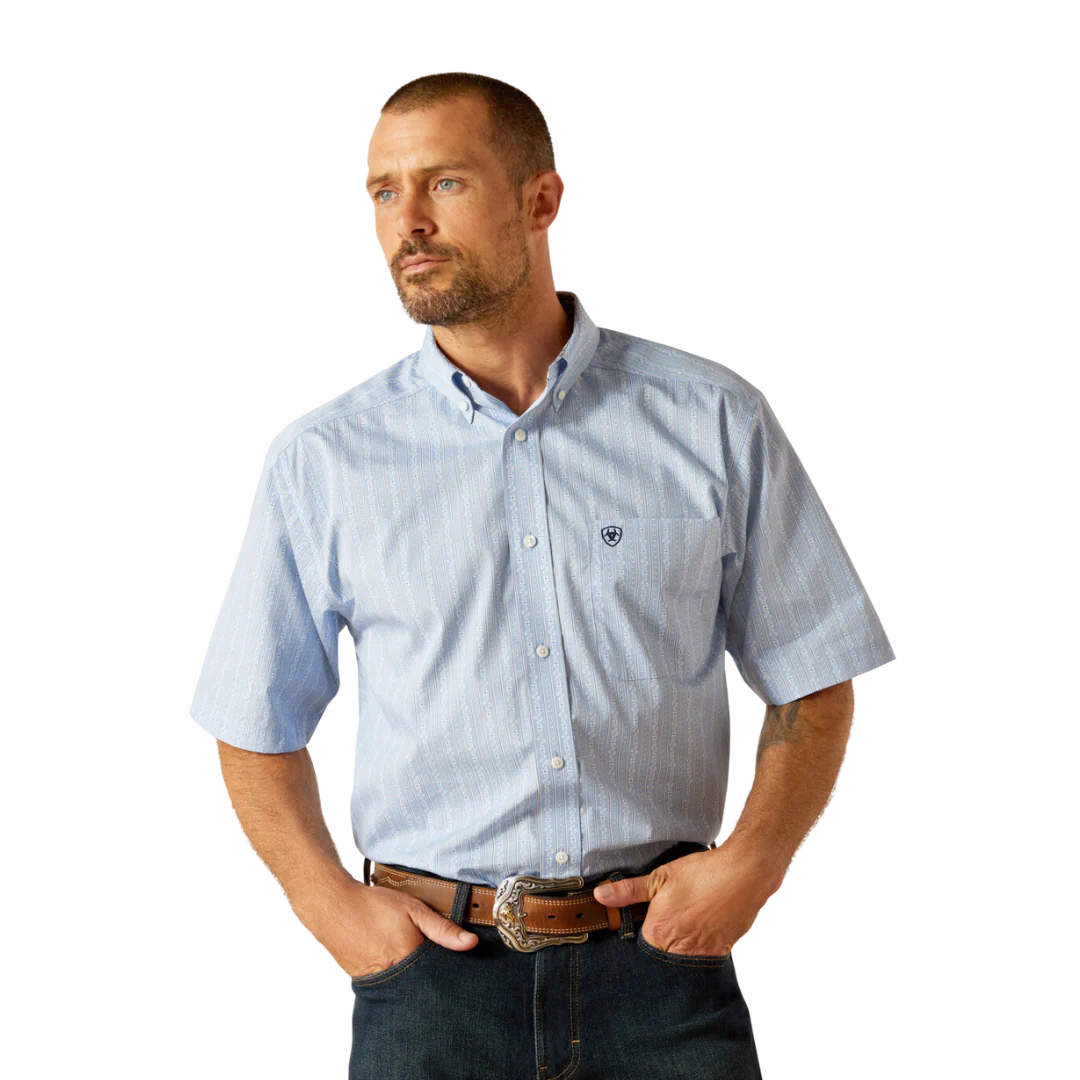 Camiseta Ariat WF Welburn Bel Air Azul SS