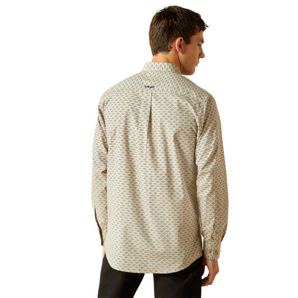 ARIAT Sirius FTD Khaki LS SHRT