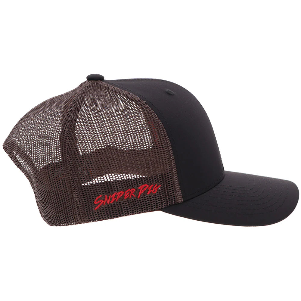 "Sniper Pig" Hat Black/Brown