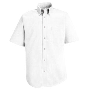 Men's Executive Solid Button-Down Shirt - Short Sleeve - SR60