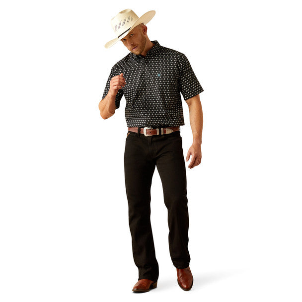 ARIAT Steele Black SS SHRT