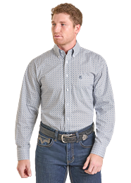 Panhandle Slim 1 Pocket Button Blue-Big &Tall