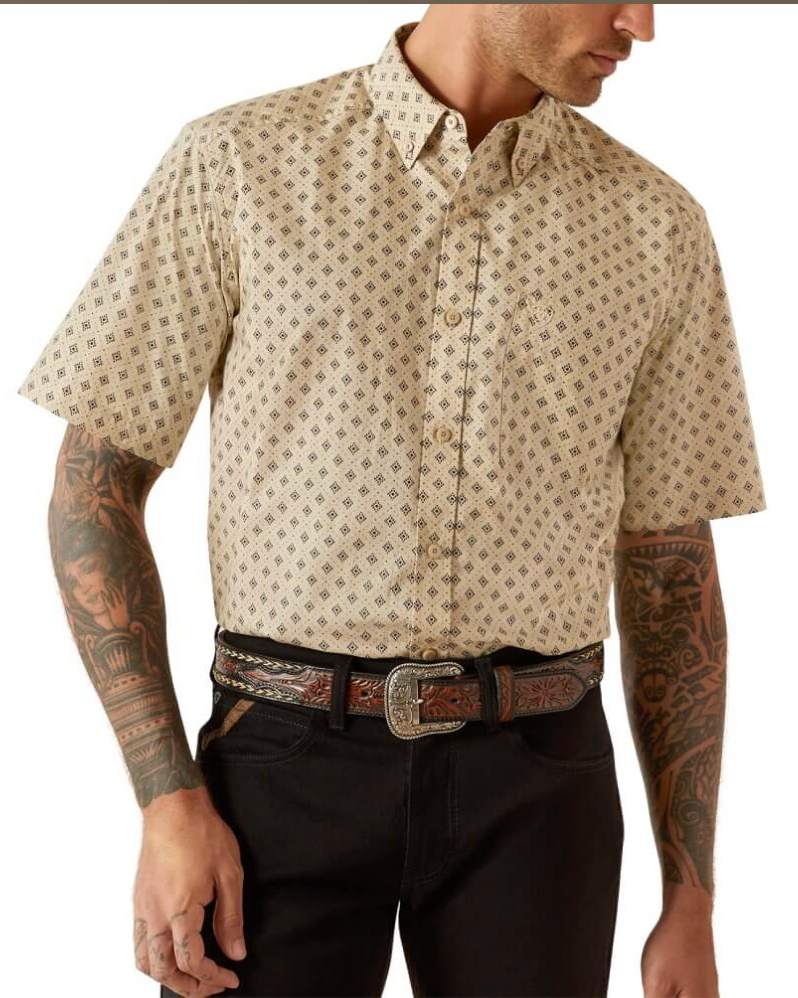 Ariat Chanse Khaki SS SHRT