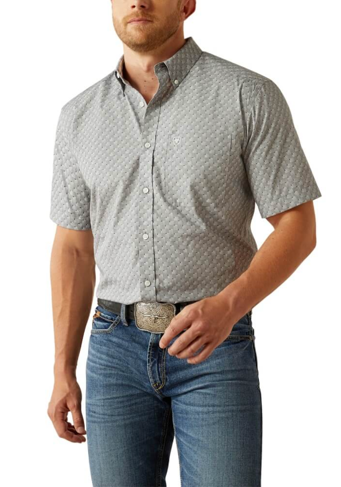 Ariat WF Obert Grey SS SHRT