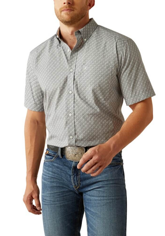 Ariat WF Obert Grey SS SHRT