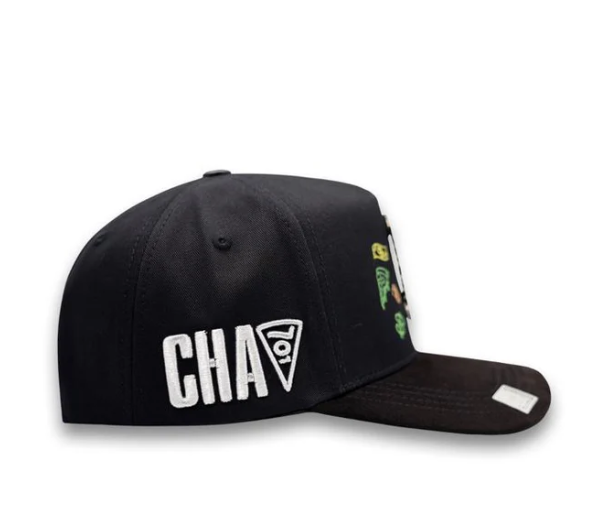 Chapo Bigg Boss Cap - Black Pin Azul
