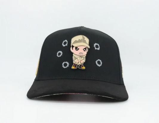 Chapo Bigg Boss Cap Brown Pin