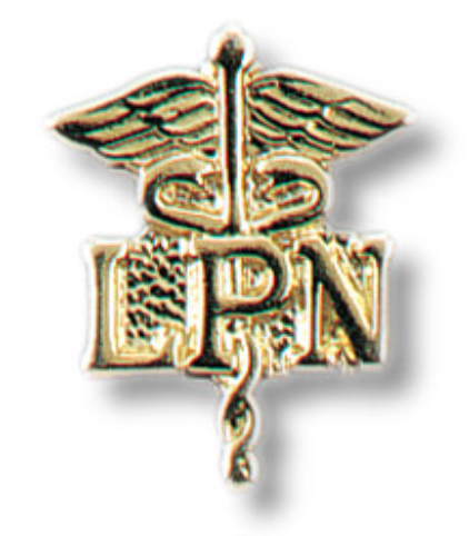 Licensed Practical Nurse Caduceus PIN