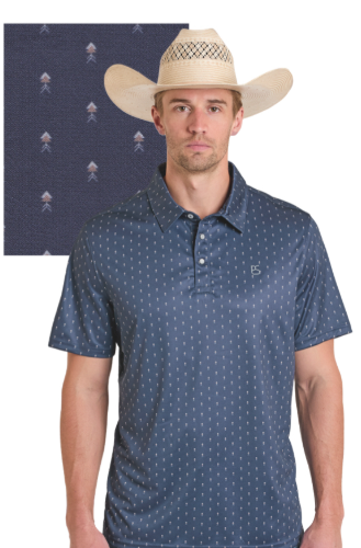 PANHANDLE SLIM NAVY MENS SS POLO