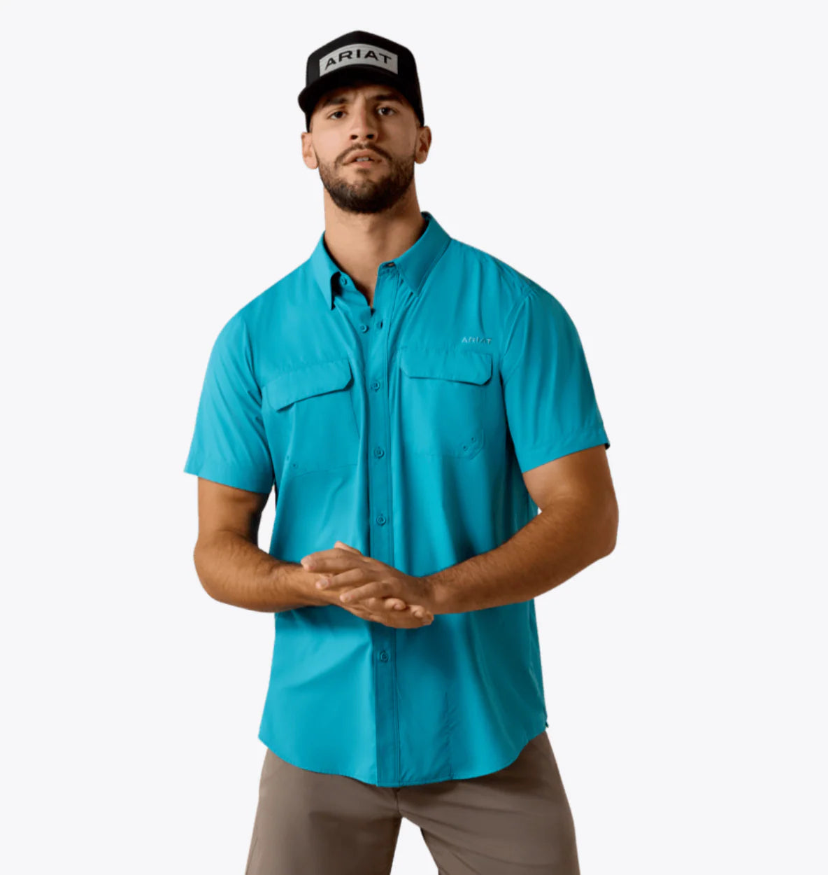 Ariat Men's VentTEK Blue Moon Outbound Short Sleeve Shirt