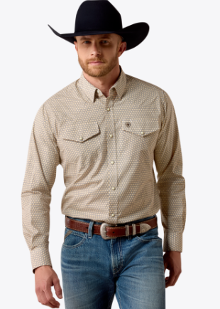 Men's Ariat Pilar Classic Fit Snap Shirt